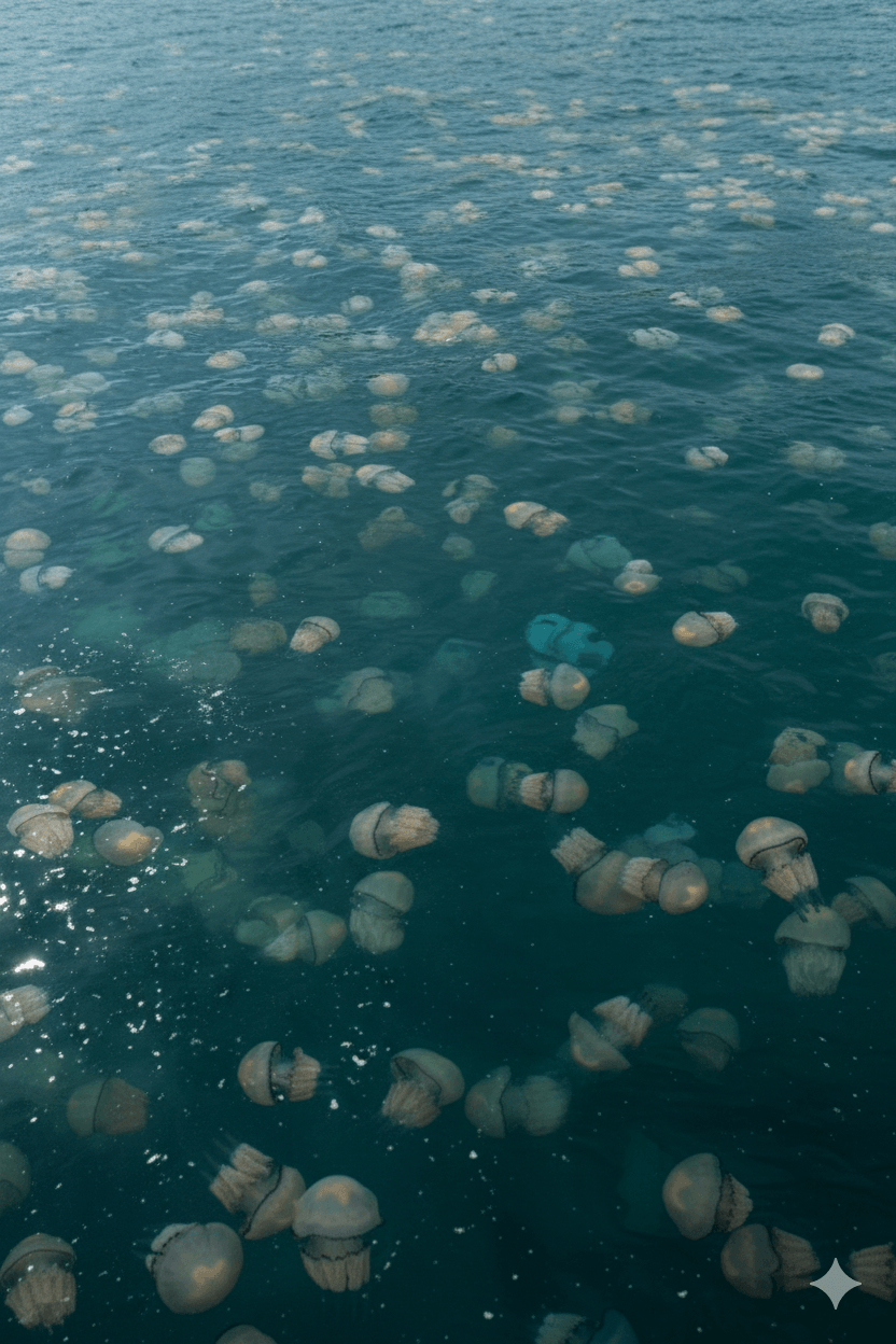 Jellyfish bloom 2